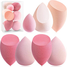 Cargar imagen en el visor de la galería, Foonbe - Juego de esponjas de maquillaje, 7 esponjas  L03
