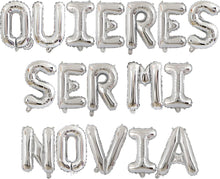 Cargar imagen en el visor de la galería, Decoraciones para letras de papel de aluminio de 16 pulgadas

