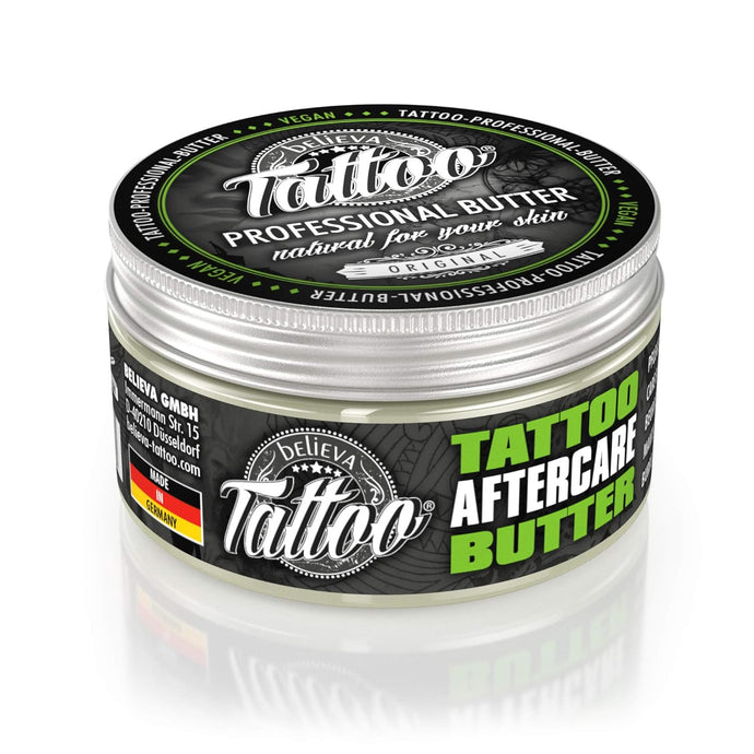 Aftercare Butter - Bálsamo de tatuaje para tatuajes nuevos y antiguos  Q1