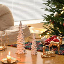 Cargar imagen en el visor de la galería, Árbol de Navidad blanco de mesa
