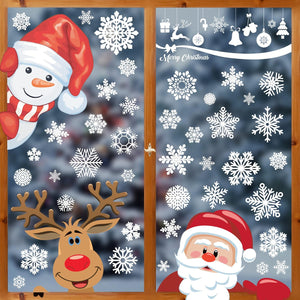 Decoraciones de Navidad - Decoraciones de Ventanas de Navidad Pegatinas para interiores