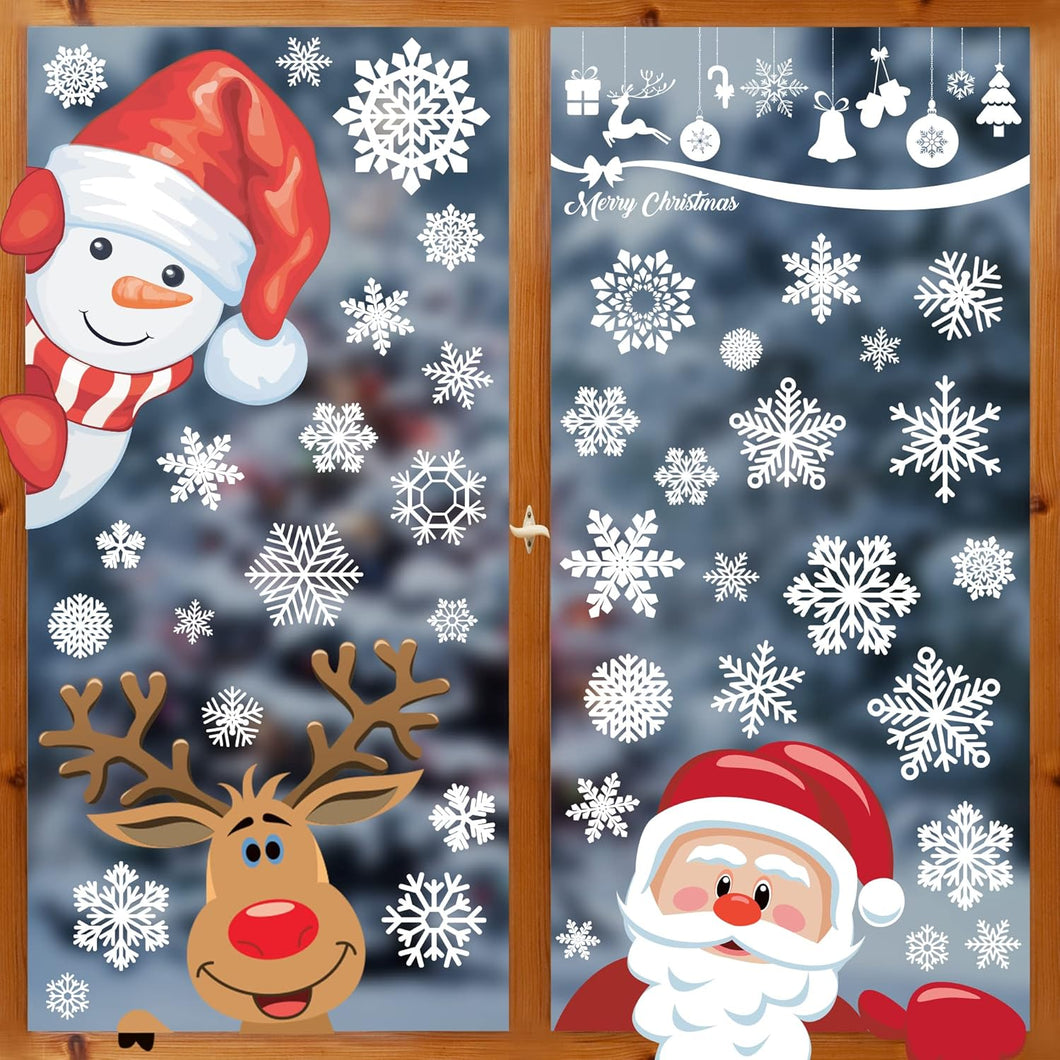 Decoraciones de Navidad - Decoraciones de Ventanas de Navidad Pegatinas para interiores