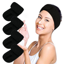 Cargar imagen en el visor de la galería, Diademas faciales de spa 4 piezas
