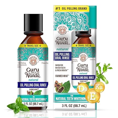 GuruNanda Aceite de coco de tamaño viaje A24