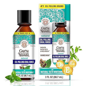 GuruNanda Aceite de coco de tamaño viaje A24