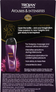 Trojan Lubes Arouses & Intensifies Lubricante Personal A24