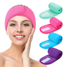 Cargar imagen en el visor de la galería, Diademas faciales de spa 4 piezas
