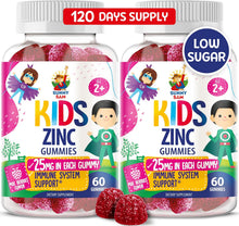 Cargar imagen en el visor de la galería, Gomitas de zinc para niños – Suplemento de goma de zinc masticable para apoyo inmunológico de niños
