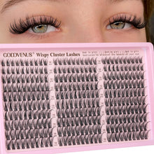 Cargar imagen en el visor de la galería, Kit de racimos de pestañas, racimos de pestañas Wispy, pestañas naturales
