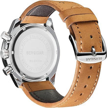 Cargar imagen en el visor de la galería, Relojes deportivos analógicos de cuarzo para hombre, a21 cronógrafo clásico, elegante, reloj de pulsera 30M impermeable 1.772 in
