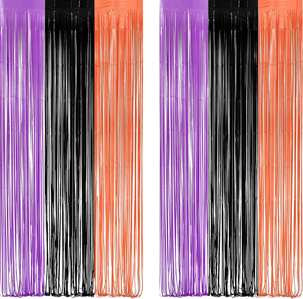 Serpentinas de fiesta de color negro Q1
