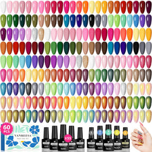 Cargar imagen en el visor de la galería, VANREESA Juego de 60 Esmaltes de Uñas de Gel
