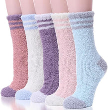 Cargar imagen en el visor de la galería, Calcetines peludos de mujer Zapatillas
