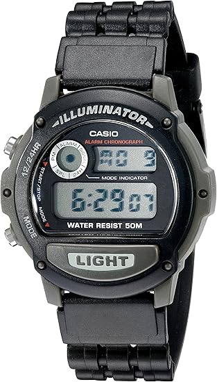 Casio W87H-1V ln24 Reloj de pulsera deportivo (negro), Regular, W87H-1V