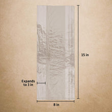 Cargar imagen en el visor de la galería, [1000 bolsas de 8 x 3 x 15 pulgadas] Bolsas de pan transparentes para pan de comestibles
