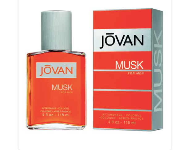 Colonia en aerosol Jovan Musk , 4 fl oz a22