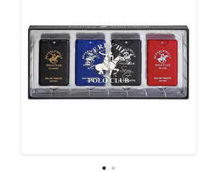 Juego de regalo de cuatro piezas en spray de bolsillo Beverly Hills Polo Club , 1,0 unidades a22