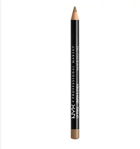 Lápiz de labios cremoso de larga duración NYX Professional Makeup a22  Slim Lip Pencil , rosa nude, 0,04 oz