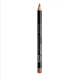 Lápiz de labios cremoso de larga duración NYX  a22 Professional Makeup Slim Lip Pencil , rosa nude, 0,04 oz