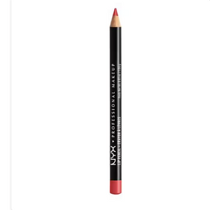 Lápiz de labios cremoso de larga duración NYX Professional a22  Makeup Slim Lip Pencil , rosa nude, 0,04 oz