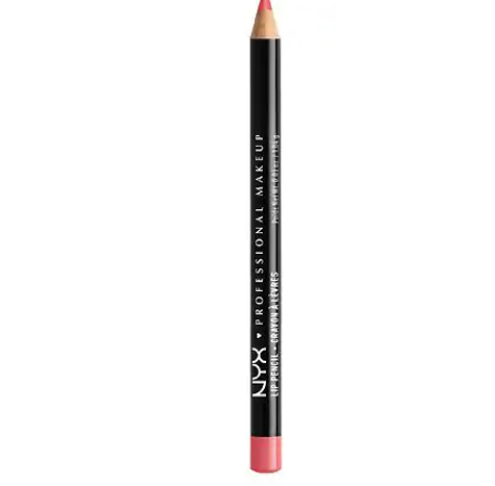 Lápiz de labios cremoso de larga duración NYX Professional Makeup Slim  a22 Lip Pencil , rosa nude, 0,04 oz