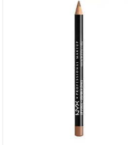 Lápiz de labios cremoso de larga duración NYX  a22 Professional Makeup Slim Lip Pencil , rosa nude, 0,04 oz