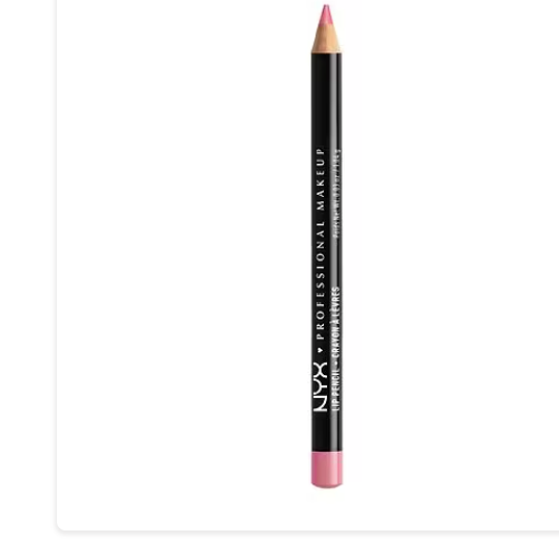 Lápiz de labios cremoso de larga duración NYX Professional Makeup Slim a22  Lip Pencil , rosa nude, 0,04 oz