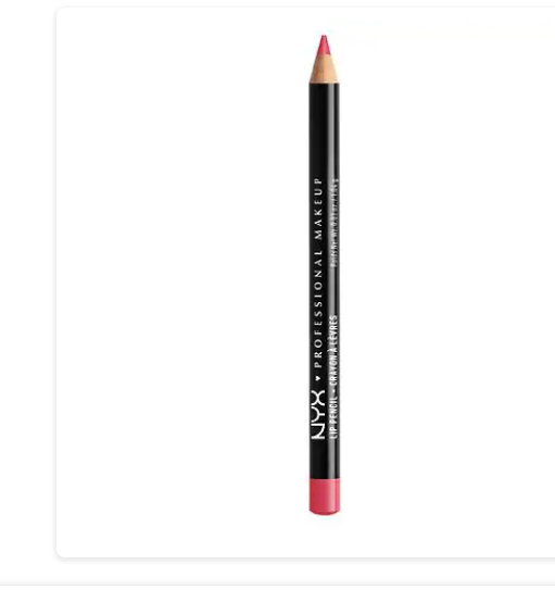 Lápiz de labios cremoso de larga duración NYX Professional Makeup Slim Lip Pencil , rosa nude, 0,04 oz a22