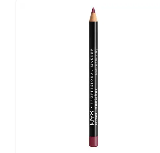 Lápiz de labios cremoso de larga duración NYX Professional  a22 Makeup Slim Lip Pencil , rosa nude, 0,04 oz