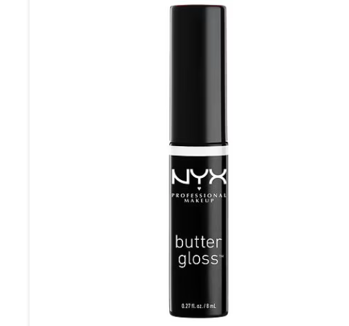 Brillo de labios Butter Gloss de NYX Professional Makeup  A22 , Sugar Glass, 0,27 fl oz