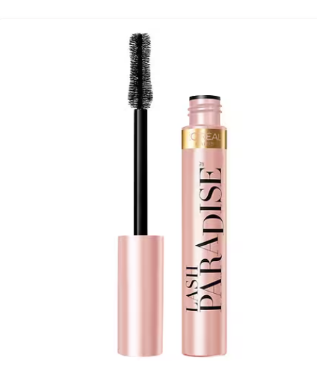 Máscara de pestañas Voluminous Lash Paradise de L'Oréal Paris , Blackest Black, 0,28 fl oz ln25