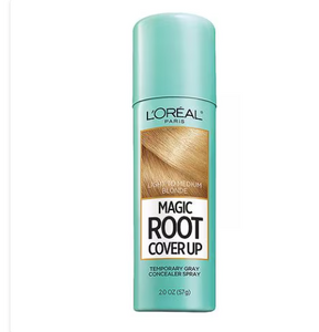 Corrector en aerosol para canas Magic Root Cover Up de L'Oréal Paris ln25 , marrón medio, 2,0 oz