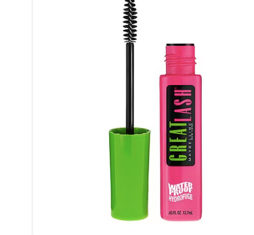 Máscara de pestañas Great Lash de Maybelline , color negro intenso, 0,43 onzas líquidas a22