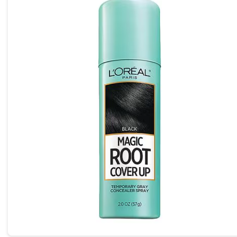 Corrector en aerosol para canas Magic Root Cover Up de L'Oréal Paris , marrón medio, 2,0 oz ln25