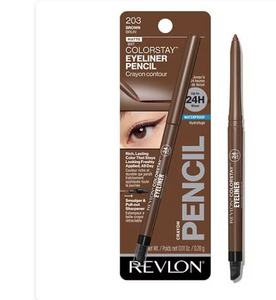 Lápiz delineador de ojos Revlon , negro 201, 0,01 oz ln25