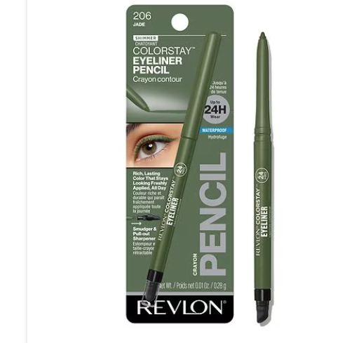 Lápiz delineador de ojos Revlon , negro 201, 0,01 oz ln25