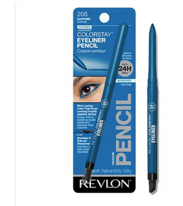 Lápiz delineador de ojos Revlon , negro 201, 0,01 oz ln25
