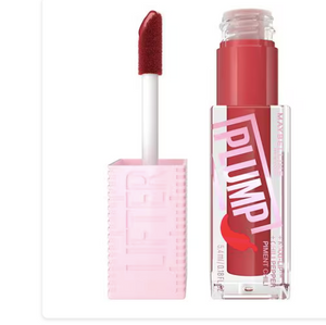 Maybelline New York Lif voluminizador de labios a22 con chile y 5 % Maxi-Lip  a22 , Hot Honey, 0,18 fl oz