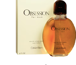 Calvin Klein Obsession  a23 Eau de Toilette Spray para hombres , 4 onzas líquidas