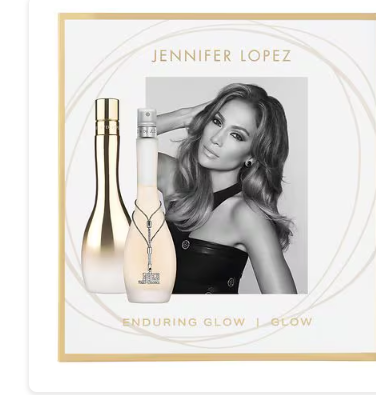 Jennifer Lopez Glow Duo Set - Glow Eau De Toilette & Enduring Glow  A23 Eau De Parfum , 1.0 fl oz, paquete de 2