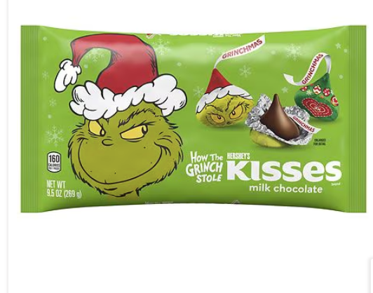 HERSHEY'S  Grinch NAVIDAD A23