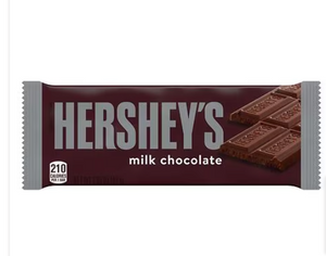 HERSHEY'S Full Size Candy Bar Milk Chocolate, 1.55 oz A23