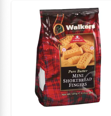 Galletas de mantequilla en forma de mini dedos de Walkers Shortbread , 4,4 oz A23