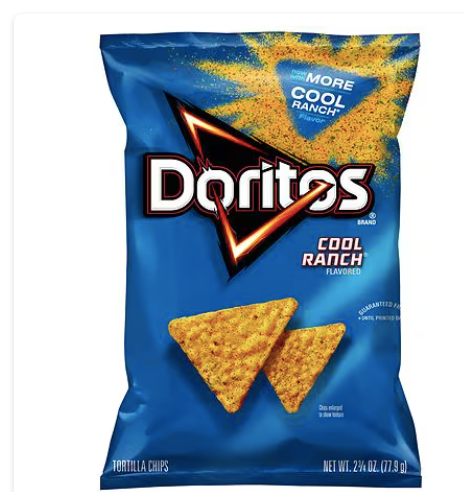 Doritos Tortilla Chips Cool Ranch , 2,75 oz a23