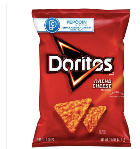Doritos Tortilla Chips Nacho Queso , 2,75 OZ a23