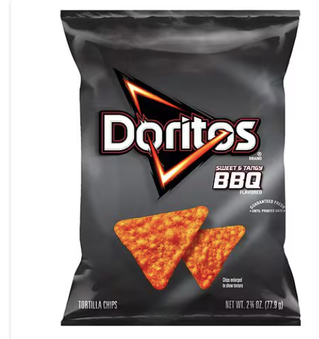 Comprar todos los Doritos Chips de tortilla Doritos , sabor a barbacoa dulce y picante, 2,75 oz a23