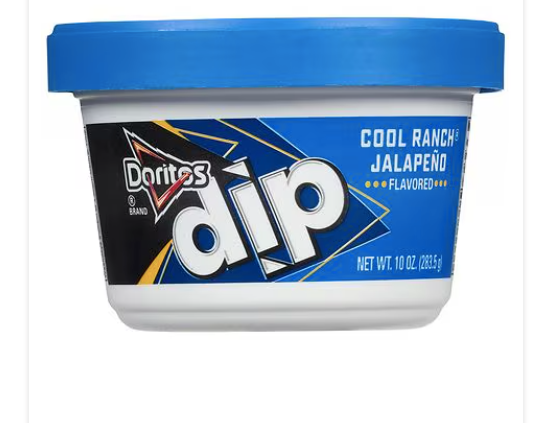 Doritos Dip Cool Ranch Jalapeño , 10.0 oz a23
