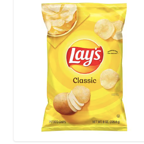 Patatas fritas clásicas Lay's , 8,0 oz a23