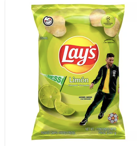 Papas fritas Lay's sabor limón , 7,75 oz a23