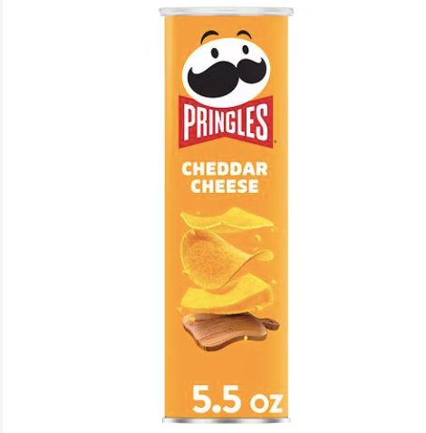Patatas fritas Pringles con queso cheddar , 5,5 oz a23